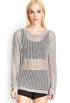 Forever21 Open-knit Oversized Sweater