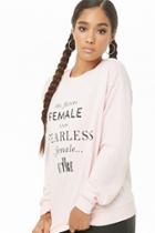 Forever21 Female Graphic Sweatshirt