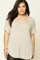 Forever21 Plus Size V-neck Top