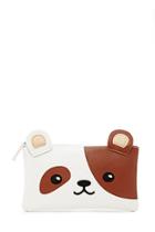 Forever21 Smiling Puppy Face Clutch