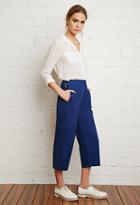Forever21 Buckled High-waist Trousers