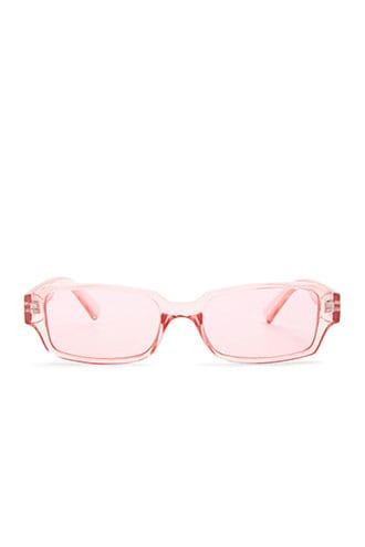 Forever21 Rectangle Tinted Sunglasses