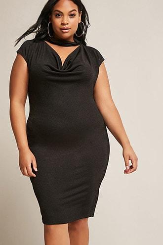 Forever21 Plus Size V-cutout Dress