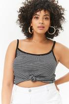 Forever21 Plus Size Striped Scoop Neck Cami