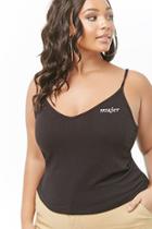 Forever21 Plus Size Mujer Cropped Cami