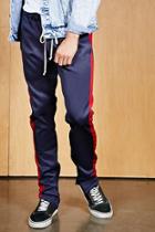 Forever21 Eptm. Striped Scuba-knit Joggers