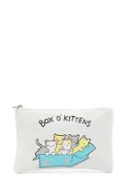 Forever21 Kitten Graphic Pouch