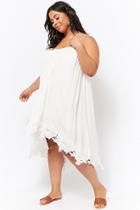 Forever21 Plus Size Madeline Rose Floral Hem High-low Cami Dress