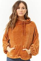 Forever21 Funnel Neck Chenille Knit Top