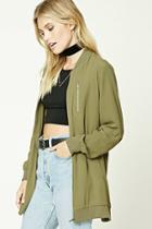 Forever21 Contemporary Bomber Jacket
