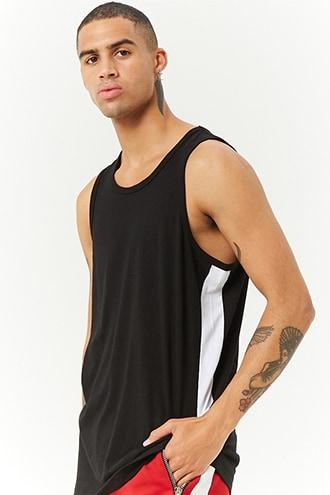 Forever21 Victorious Striped-trim Tank Top