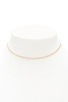 Forever21 Hammered Chain Necklace