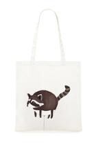 Forever21 Raccoon Balloon Canvas Tote Bag