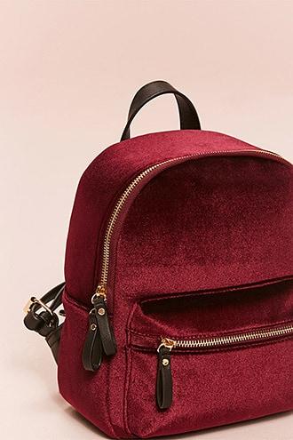 Forever21 Sleek Satin Backpack