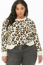 Forever21 Plus Size Leopard Print Sweater