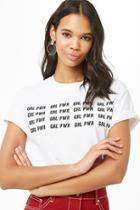 Forever21 The Style Club Grl Pwr Graphic Tee