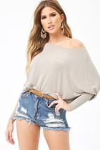 Forever21 Billowy Batwing-sleeve Top