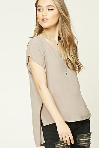 Forever21 Crepe Woven Top