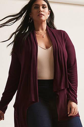 Forever21 Plus Size Shawl Collar Cardigan