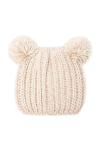 Forever21 Pom-ears Marled Beanie