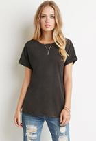 Forever21 Women's  Cutout-back Tee