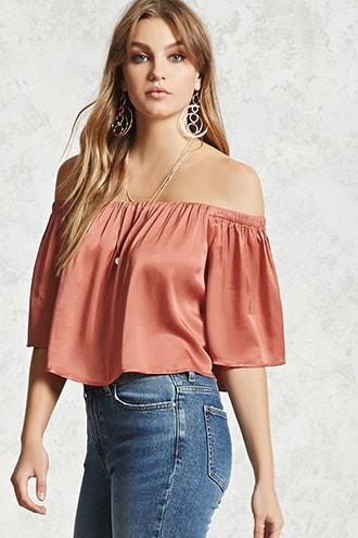 Forever21 Satin Top