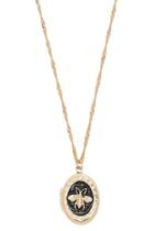 Forever21 Butterfly Locket Necklace