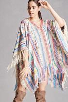 Forever21 America And Beyond Woven Poncho