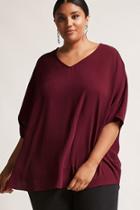 Forever21 Plus Size Crepe Dolman Top