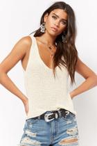 Forever21 Open-knit Tank Top