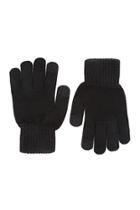 Forever21 Ribbed Trim Knit Gloves