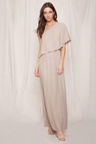 Forever21 Pretty By Rory Chiffon Maxi Dress