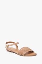 Forever21 Woven Faux Leather Sandals