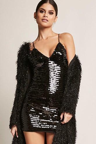 Forever21 Sequin Mini Cami Dress