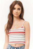 Forever21 Striped Sweater Crop Top
