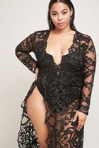 Forever21 Plus Size Embroidered  Dress