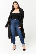 Forever21 Plus Size Crepe Duster Jacket