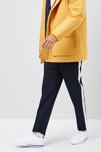Forever21 Contrast Striped Joggers