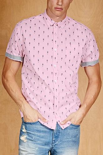 Forever21 Alpha Beta Popsicle Shirt