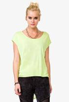 Forever21 High-low Chiffon Tee