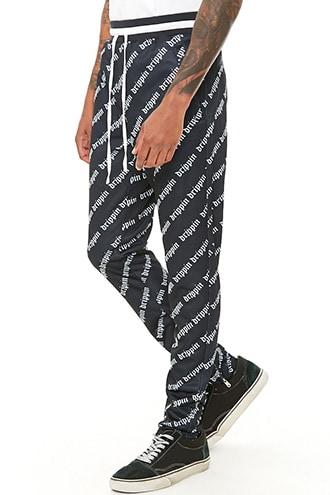 Forever21 Drippin Graphic Track Pants