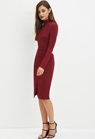 Forever21 Cutout-back Bodycon Dress