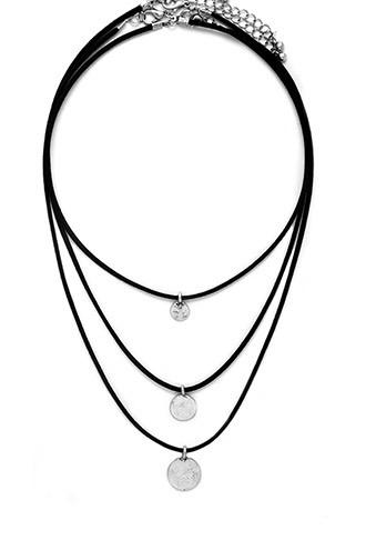 Forever21 Dimpled Necklace Set