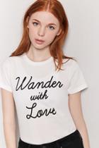 Forever21 Wander With Love Graphic Tee