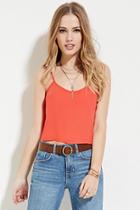 Forever21 Women's  Boxy Cropped Cami
