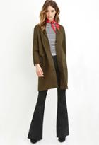 Love21 Women's  Contemporary Boxy Cotton Jacket