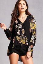 Forever21 Rd & Koko Floral Tunic