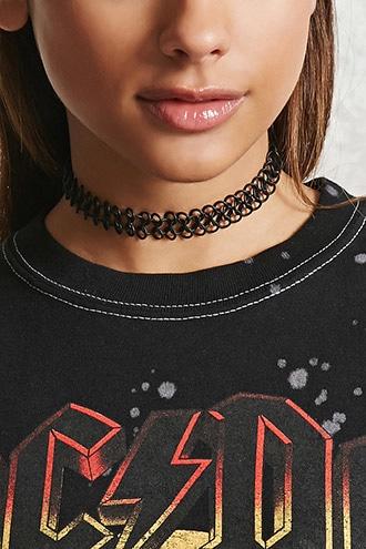 Forever21 Matte Ring Choker