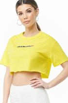 Forever21 Usa Gear Crop Top
