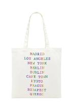 Forever21 City Graphics Eco Canvas Tote